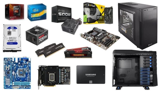 Gaming pc parts